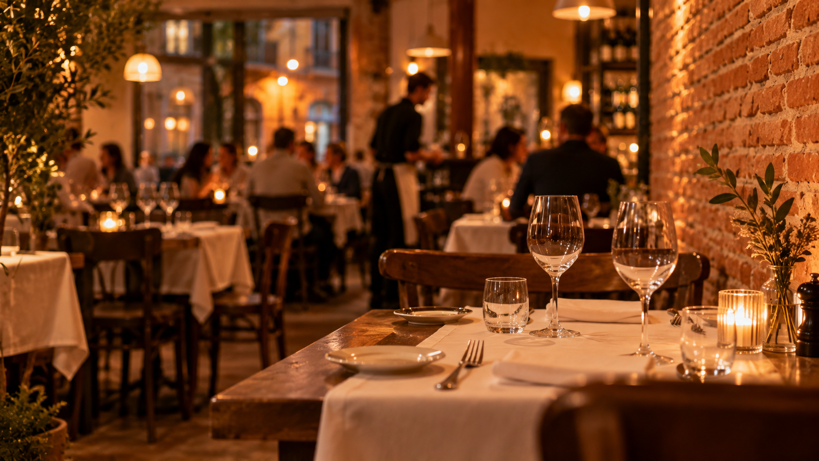 Site internet pour un restaurant à Toulouse — salle et service